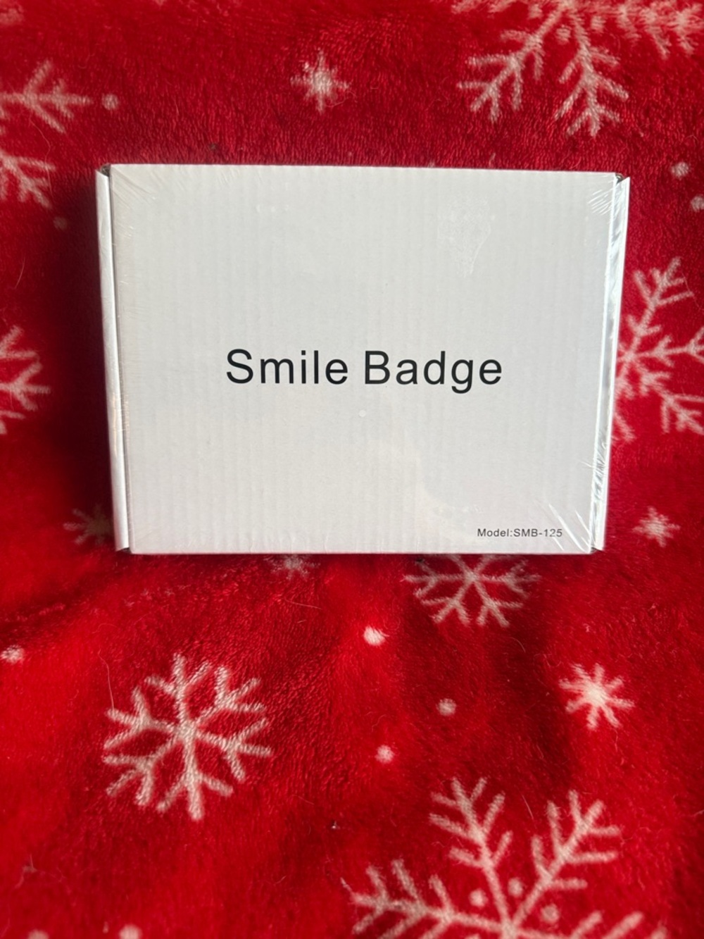 NIP QUICK SHIP Amazon White Smile Badge NEVER OPENED